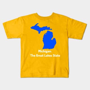 The Great Lakes State Kids T-Shirt